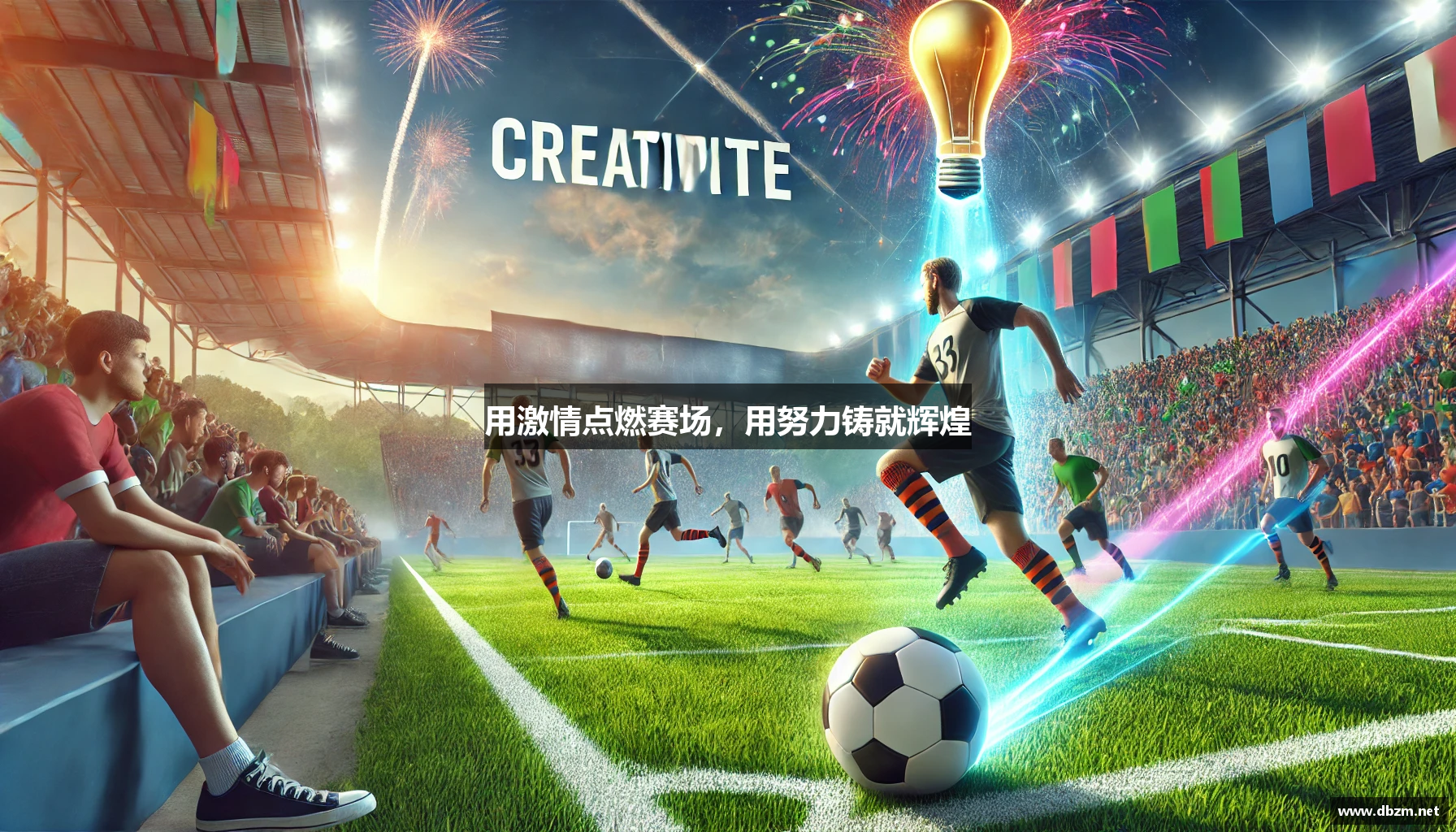 用激情点燃赛场，用努力铸就辉煌